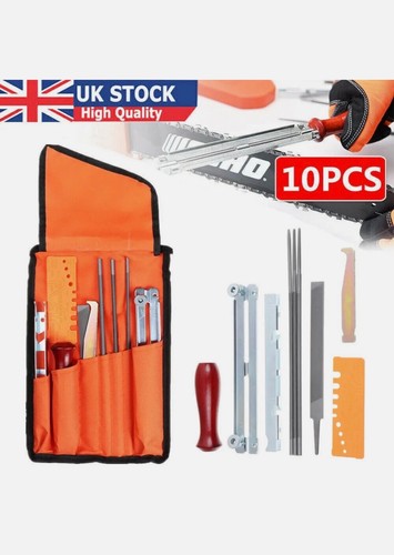 10pc chainsaw sharpening kit - sharpening,