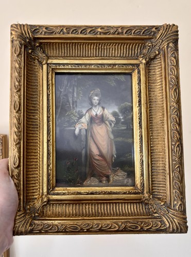 Gold picture frame antique - picture,