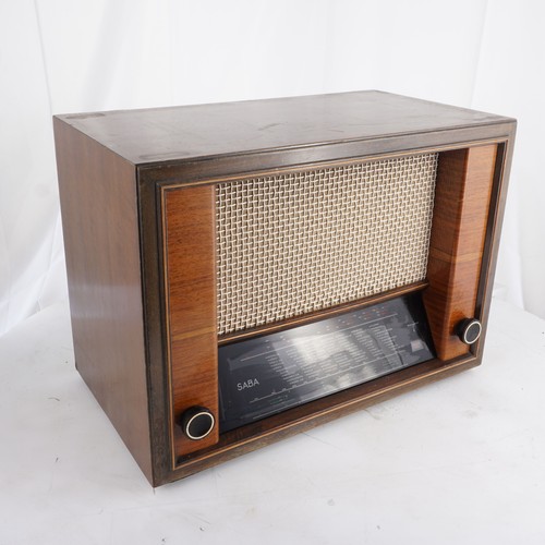 Saba 357 wkh tube radio - saba,