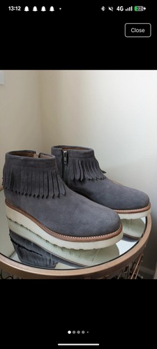 Grenson suede boots size 7 - boots,