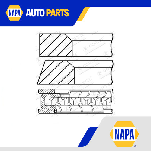 Piston rings kit - rings,