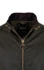 Barbour International Steve McQueen Merchant Wax HarringtonJacket Men’s XL Olive