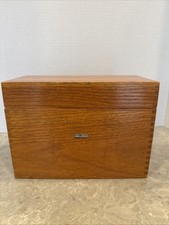 Vintage Globe Wernicke Oak