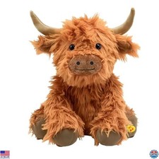 Highland Cow Plush Toy with