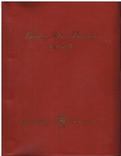 Vanden plas princess litre r - plas, 4-litre