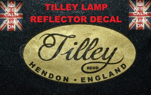 Tilley lamp reflector - reflector, sticker