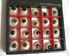 Eyes Artificial Prosthetic Set 20 Pc Human Natural Eye Mix Brown Colour