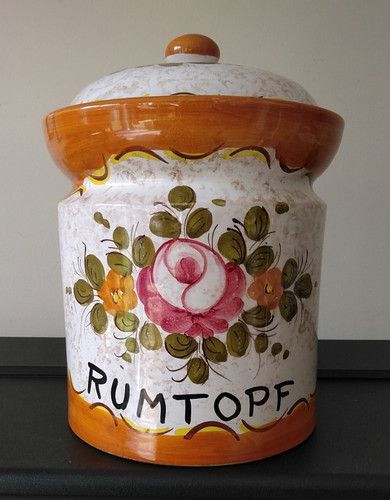 Large glazed hand crafted - glazed,