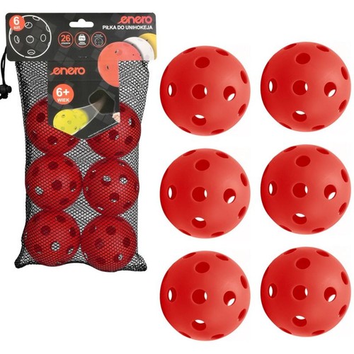 Piłka unihoc meczowa czerwona - unihoc,