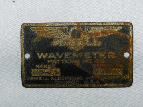 Antique jewell wavemeter - antique, metal