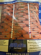 AA BAITS BAIT DYE. 100g TOTAL