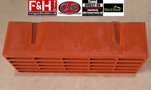Interlocking air brick - interlocking, 9"