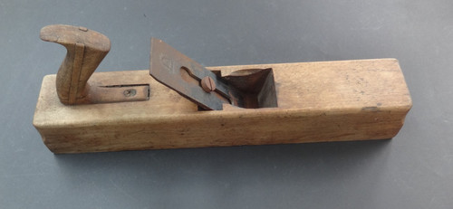 Antique wooden jack plane 17 - plane.,