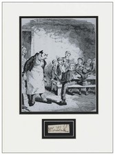George Cruikshank Autograph