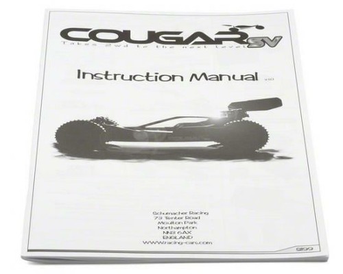 Schumacher instr manual - manual,