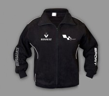 New Mens Renault Fleece Jacket Clothing with high quality embroidered logos