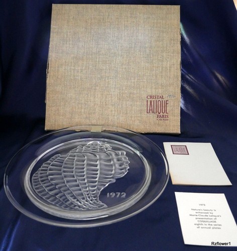 Lalique annual edition plate - annual,