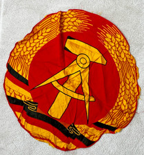 Large East Germany communist emblem from flag DDR