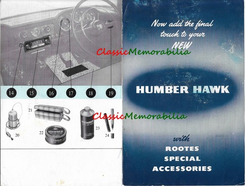 Humber hawk original - humber,