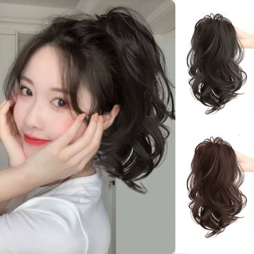 Synthetic curly claw ponytail - curly,