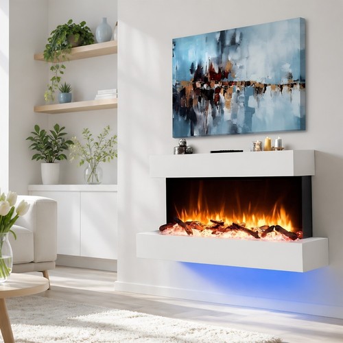 Wall mounted electric fire - electric,