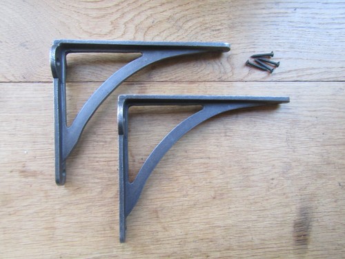 Pair cast iron victorian - pair,