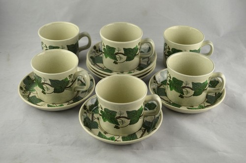 Wedgwood napoleon ivy - ivy, x6