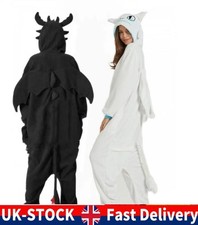How To Train Your Dragon Pajamas Kigurumi Sleepwears Cosplay Unisex Toothless❤ h