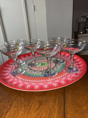 Vintage babycham glasses - babycham,