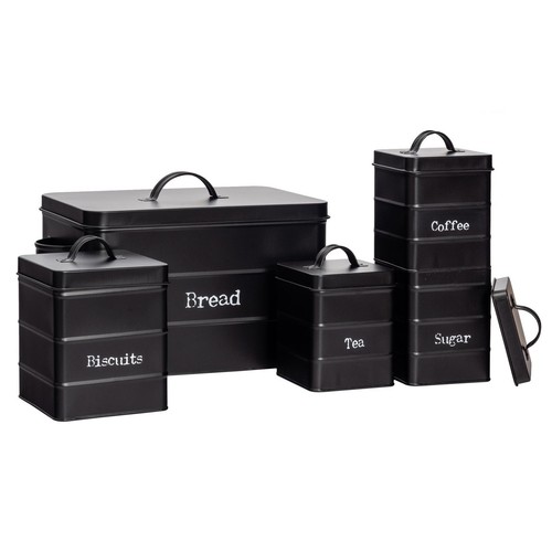 Piece metal kitchen storage - 5,