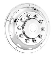 1 x pair 22.5" Front Deluxe Style Wheel Trims Scania, Volvo, DAF - Free Postage