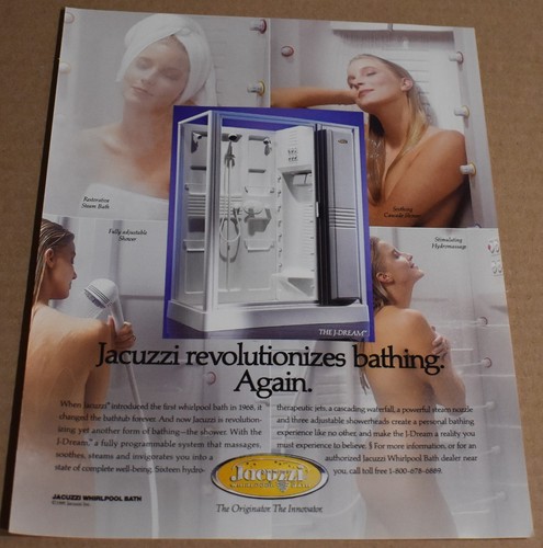 1992 print jacuzzi - print, ad