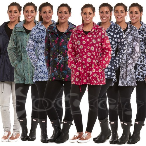 Ladies hooded rain - ladies,