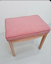 90s Vintage Pink Velvet Vanity
