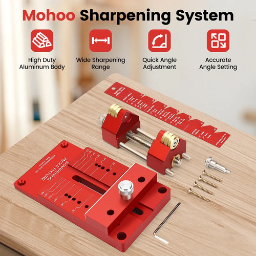 Sharpening system honing - system,