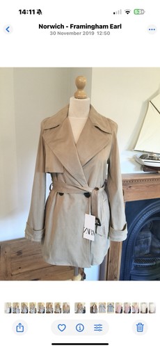 Zara faux suede camel brown - zara,