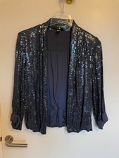 Topshop Petrol / Navy Blue