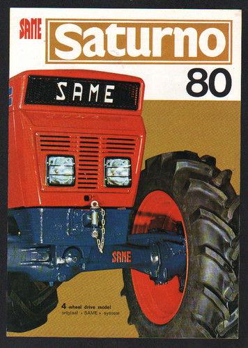 Same saturno tractor - 80",