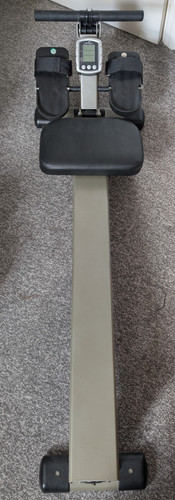 Manual rowing machine with - rowing,