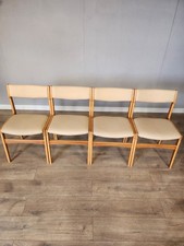 Set Of 4 Teak Mid-Century