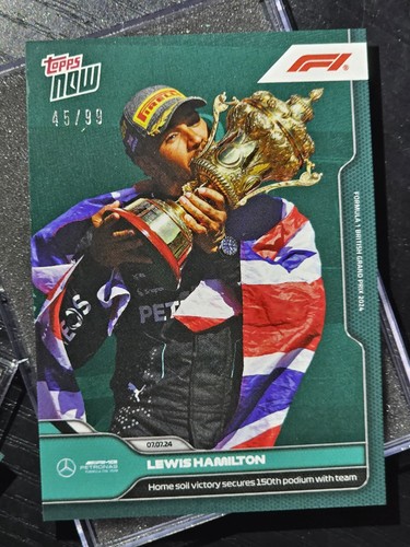 Lewis hamilton topps - /99,