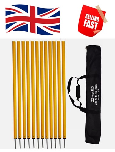 Slalom poles football - -,