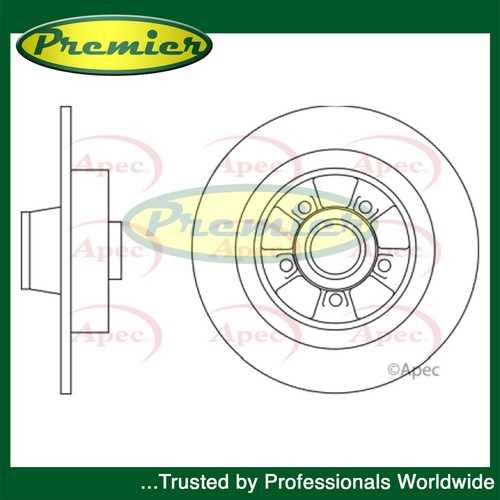 Premier rear brake disc - rear,
