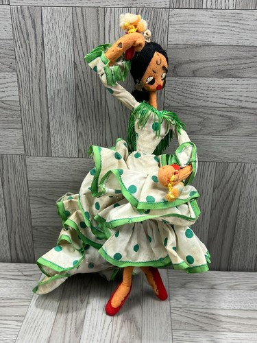 Vintage cloth flamenco dancer - vintage,