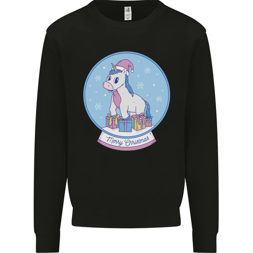 Christmas unicorn snow globe - christmas,