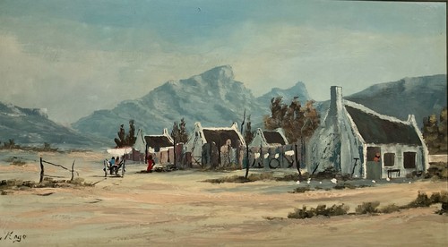 Vintage oil painting eric - vintage, by