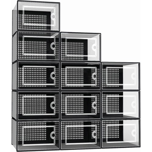 Stackable foldable boxes - 12,