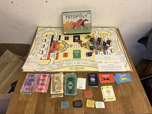 Vintage totopoly board game - vintage,