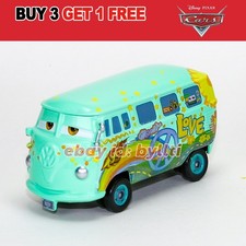 Mattel Disney Pixar Cars 2 Fillmore 1:55 Diecast Car Toy Vehicle, NEW Loose