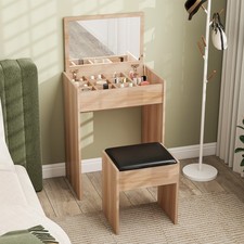 Dressing Table With Mirror And